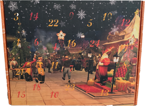 Adventskalender Prios Weihnachtsmarkt 2021